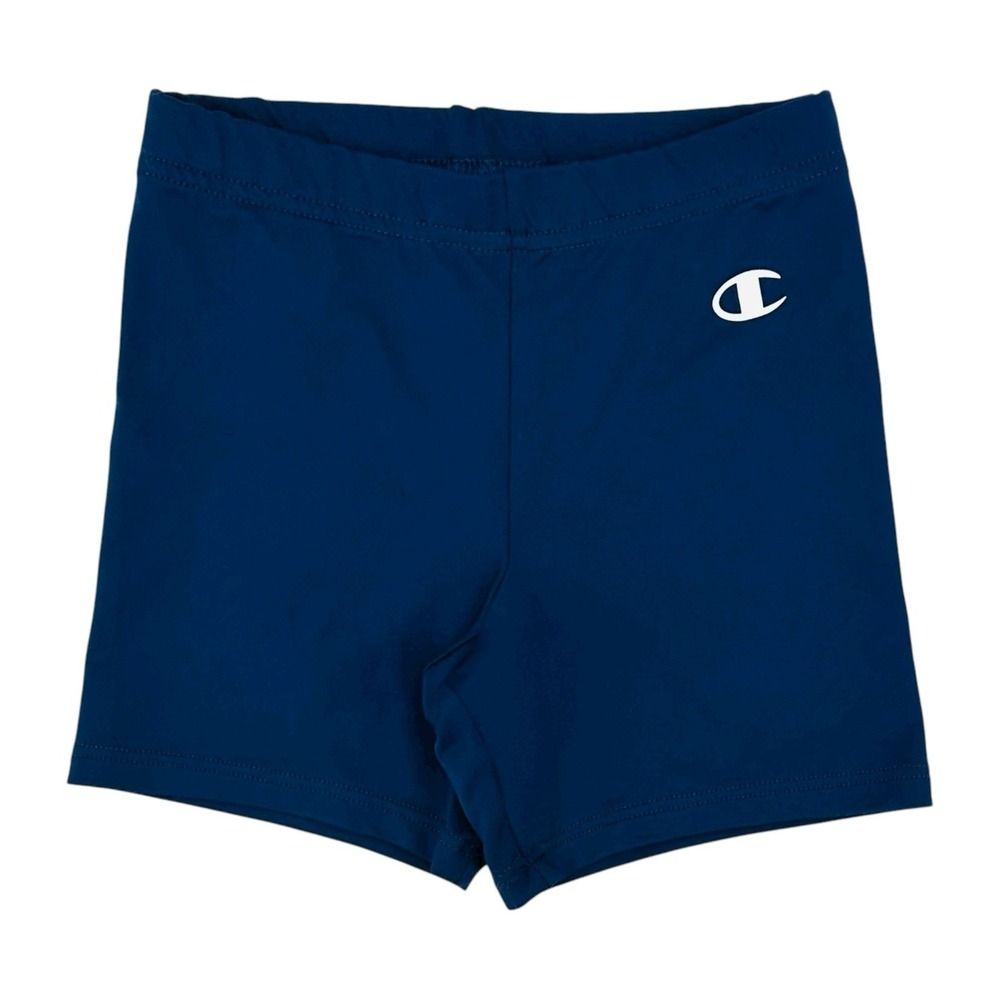 Champion Double Dry Athletic Shorts Youth Unisex Medium (8) Navy Blue NEW